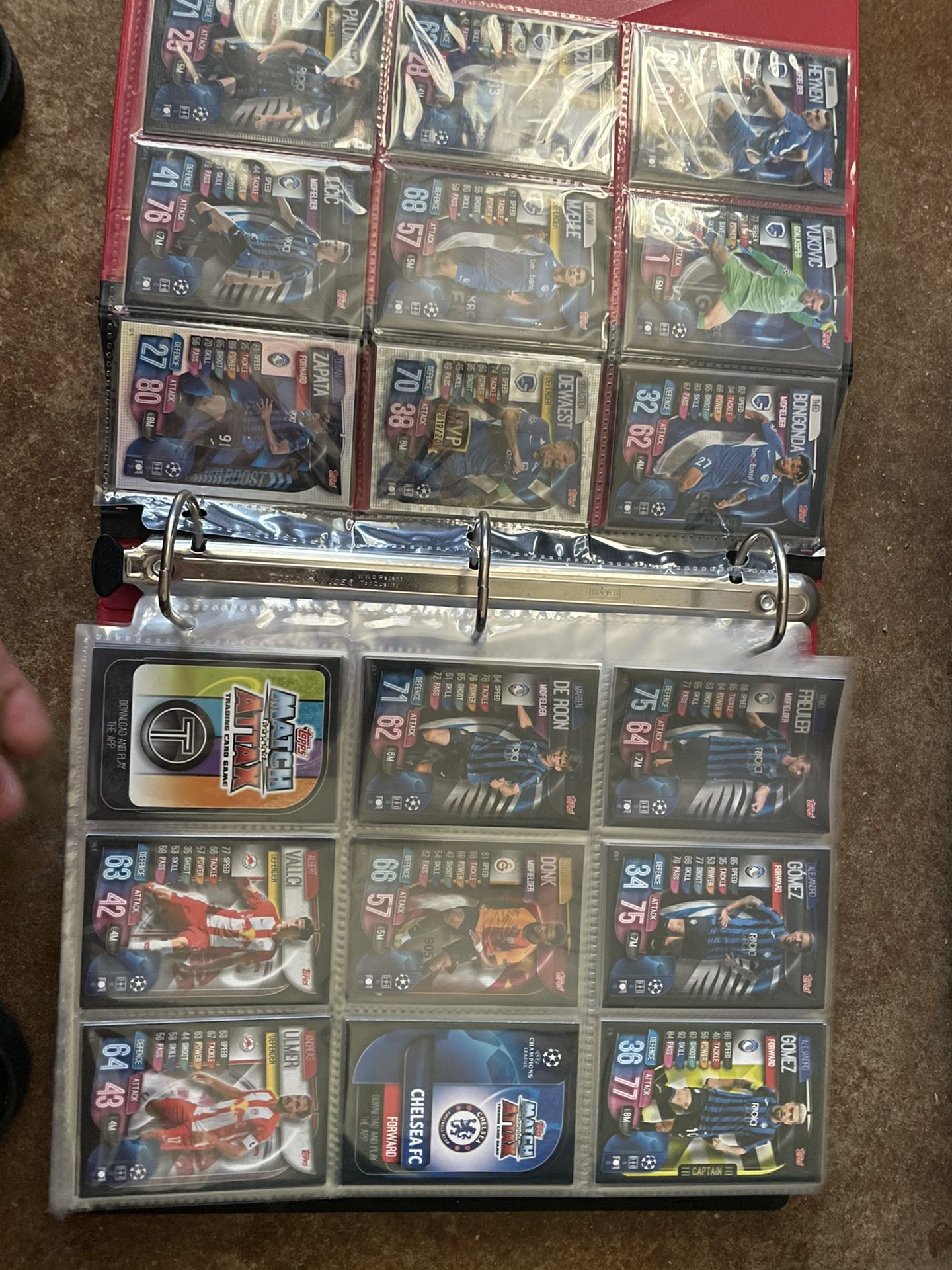 A lot Of Match Attax 2019 Soccer Cards/ NBA And Baseball Cards