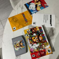 Mario Party For N64 Complete In Box 