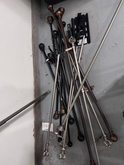 Curtain rods