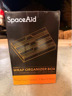 Wrap organizer for drawer