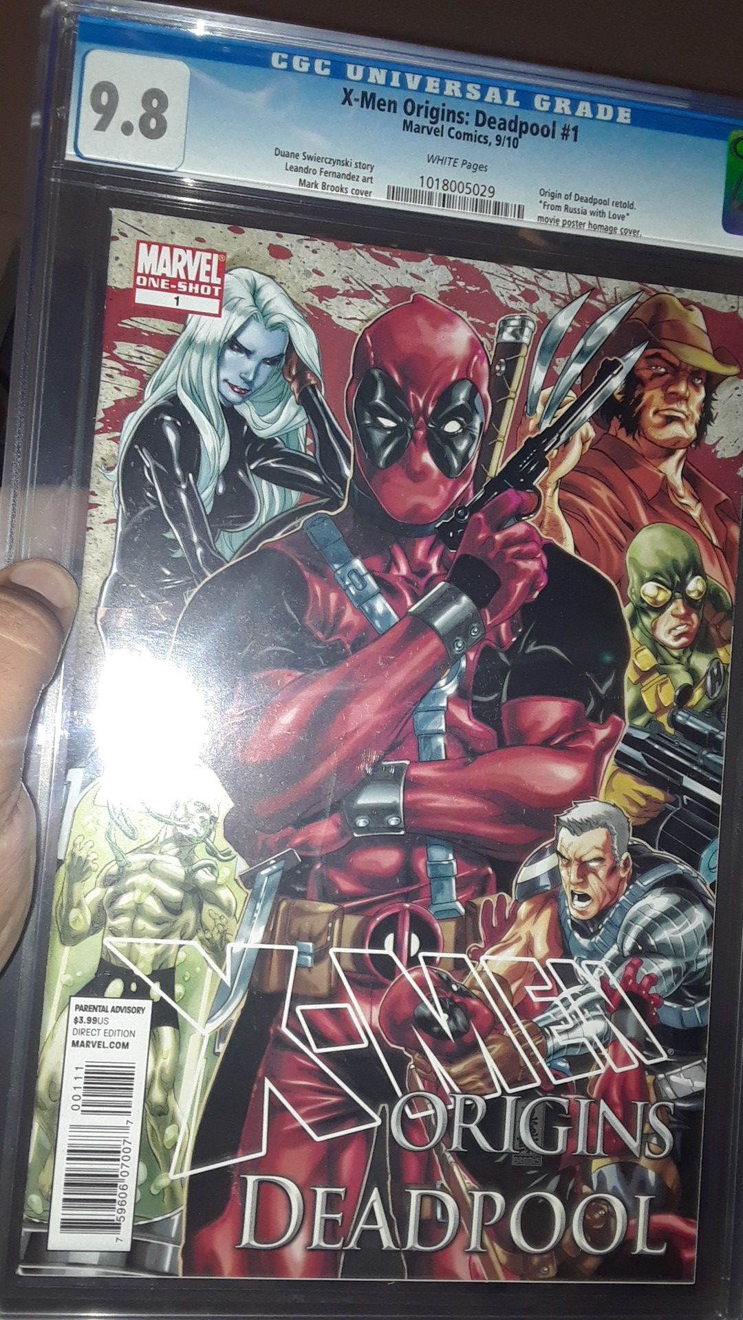 X Men Origins Deadpool Comic