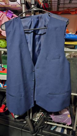 Navy Blue Nick's Wearhouse Vest