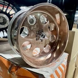 24x12 Fuel Forged 5x5 Rose Gold Wheels JEEP Wrangler Set Of 5 / Rines 
