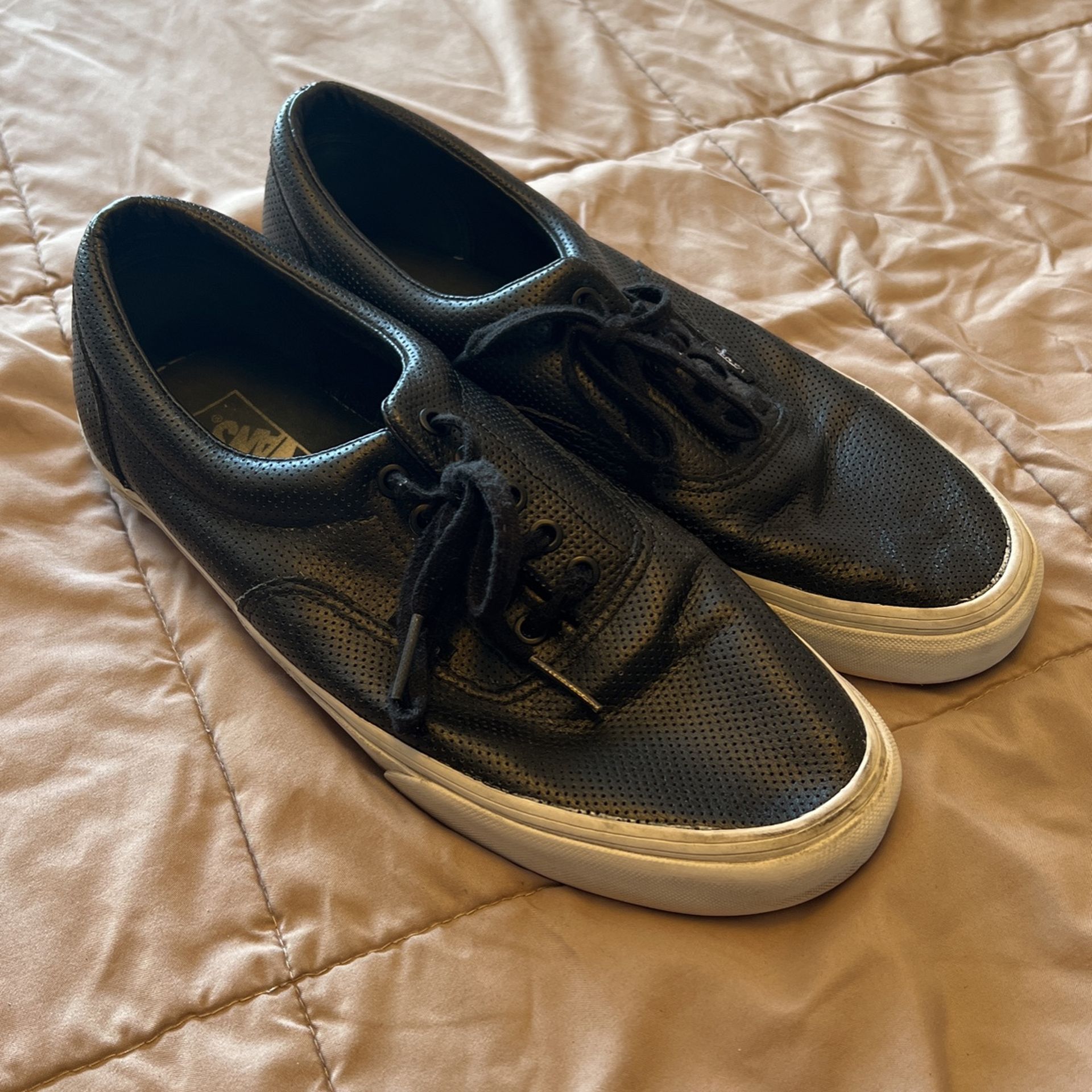 Men’s Leather Vans 11.5