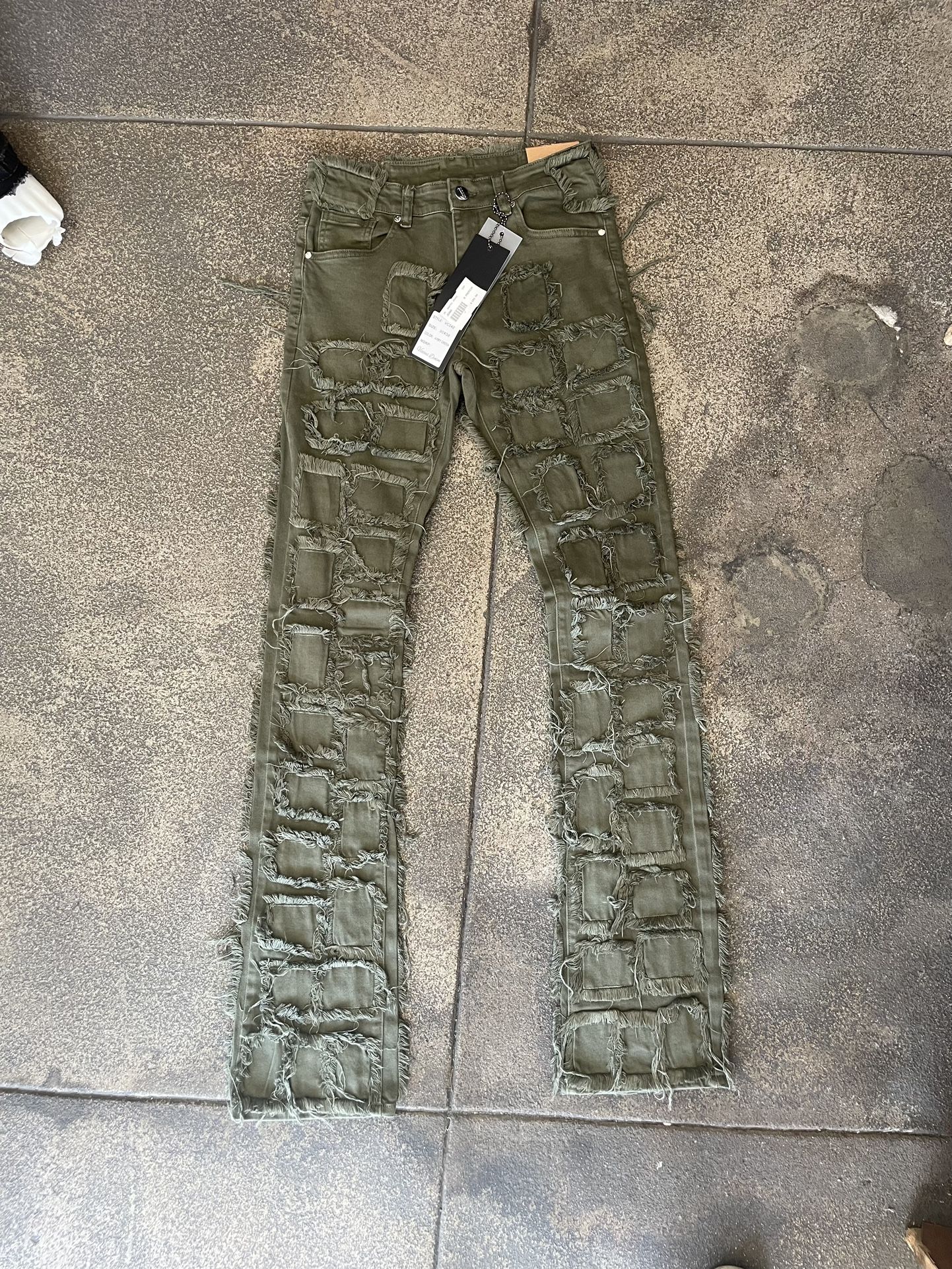 Men’s Stacked Jeans Size 30 32 Waist