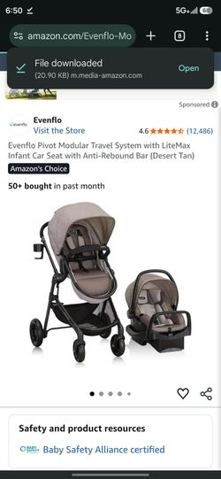 Evenflo pivot modular litemax travel system