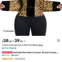 Leopard Print Waist Trainer 
