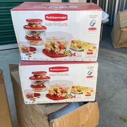 Rubbermaid 36 Piece Tupperware