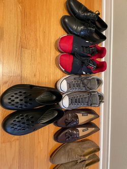 7 Pairs Mens Sz 10.5 Assortment of Quality Shoes