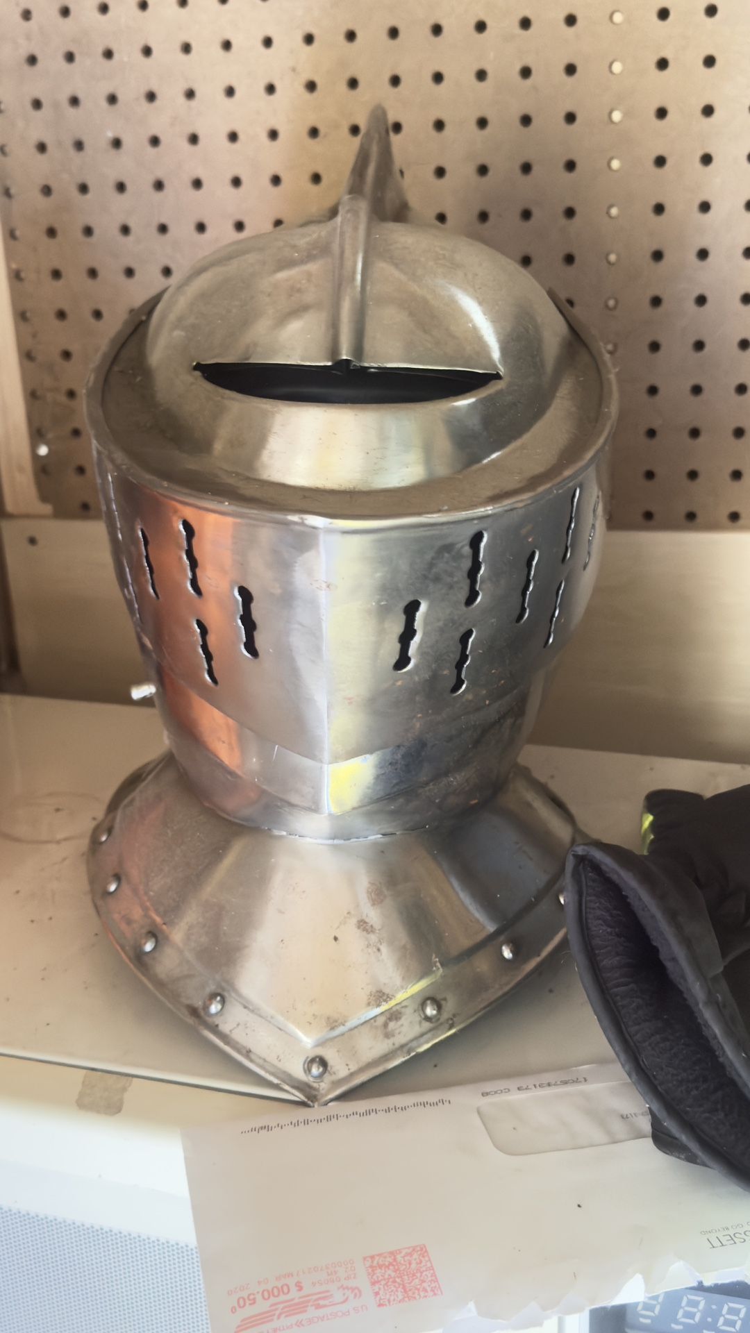 European Medieval Knight's Close Helmet
