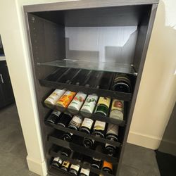 Black Wine Rack - 36 Bottles