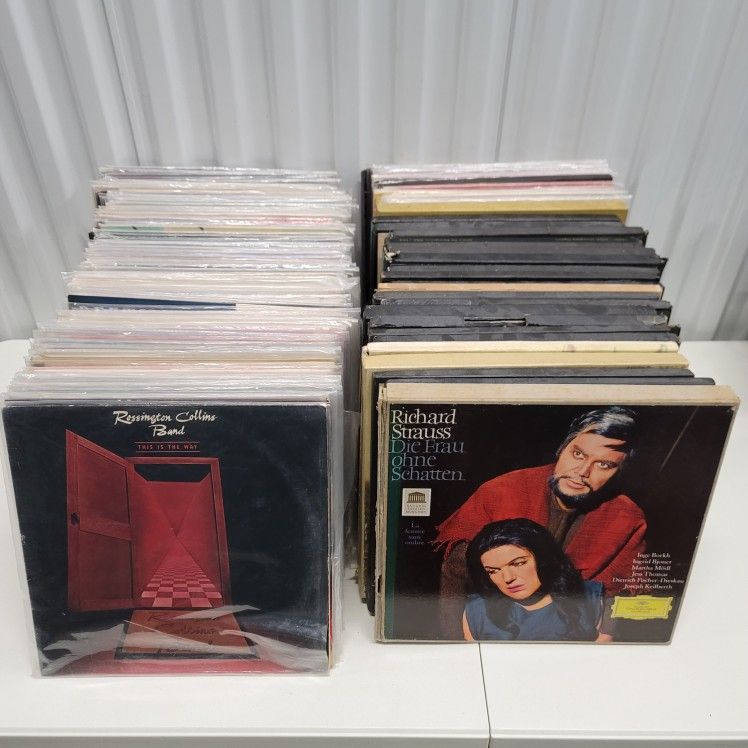 Mixed Lot Of 185 Vinyl Albums LP Records Various Genres Resselers Welcome!
