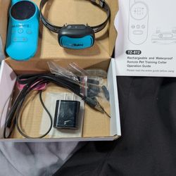 Rechargeable And Waterproof Remote Pet Training Collar
