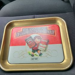 Vintage Campbell's Soup metal tray