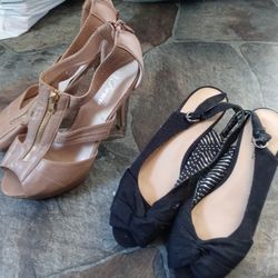 womens sz 8.5 and sz 9 heels