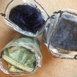 3  New Large Soft Blankets.