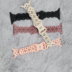 Apple Watch Silicone Bands, 4 Pack