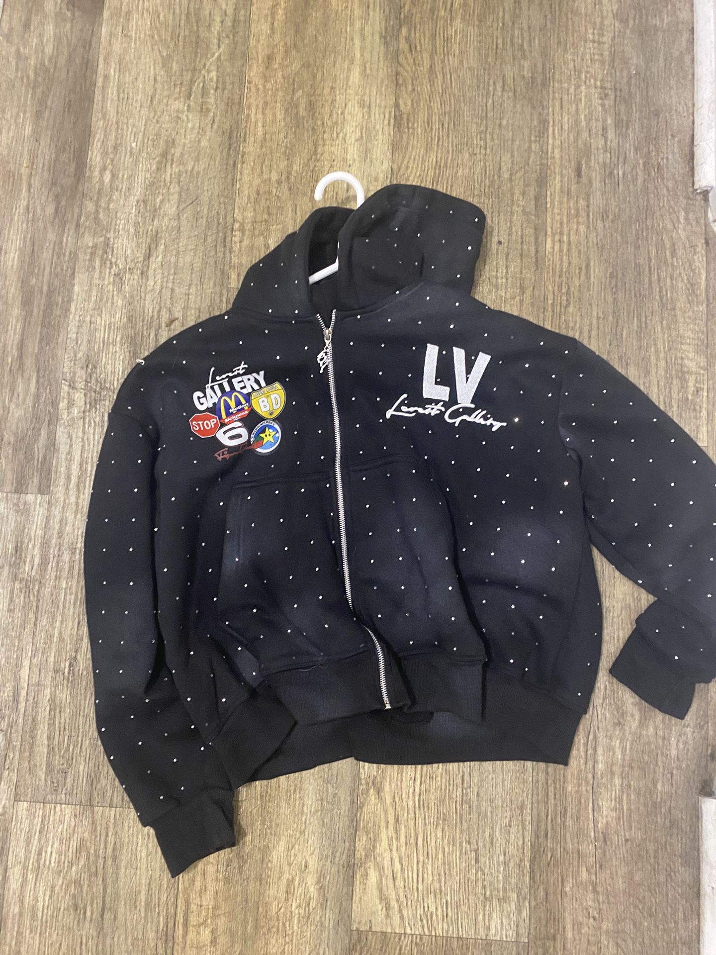 LV zip up hoodie