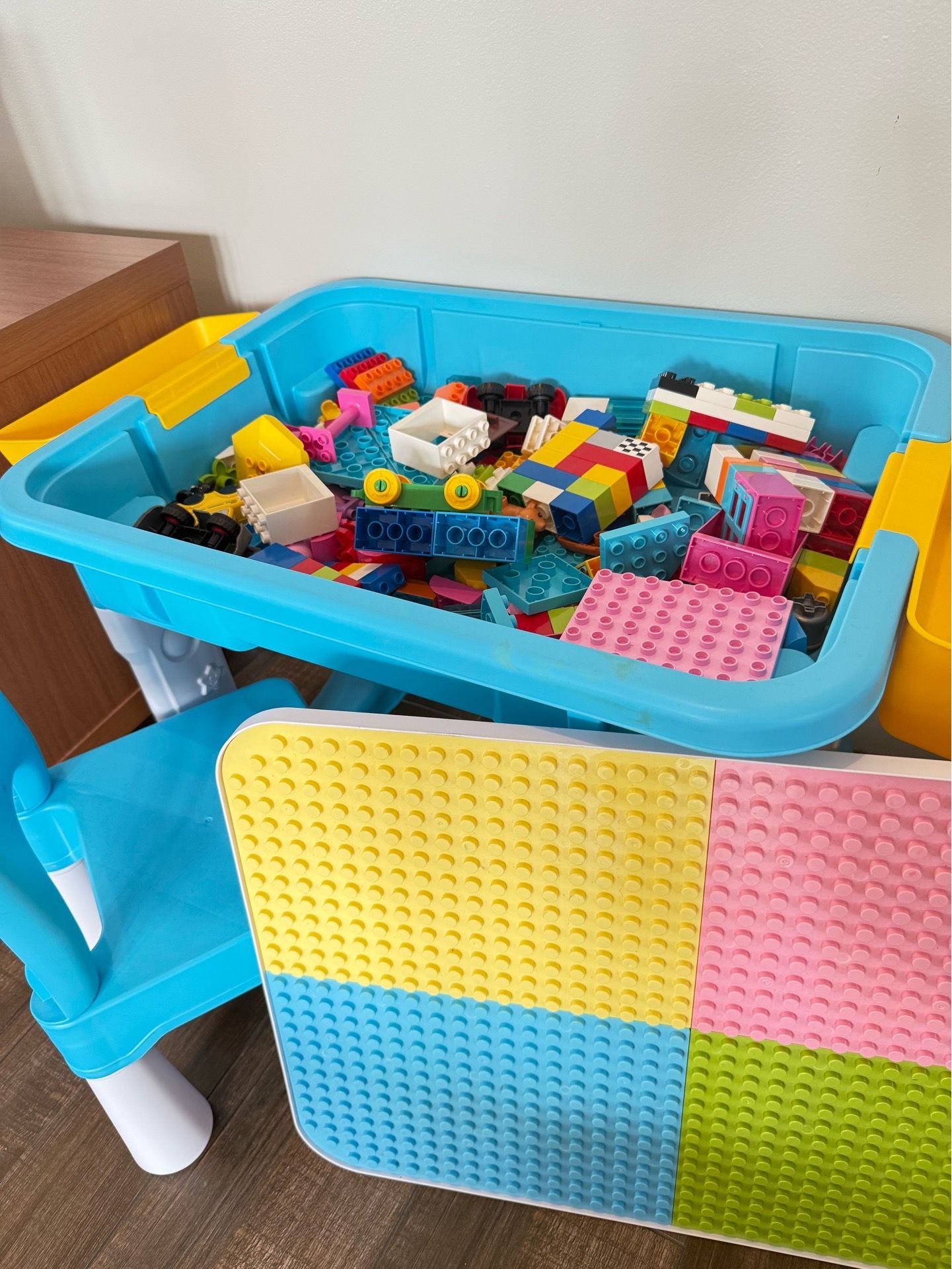 Mega Legos / Blocks with Table