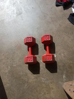 30lb dumbbells