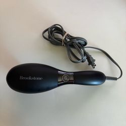 Brookstone F-436 3-Speed Handheld Vibrating Massager, Black Tested and working. Perfect Gift