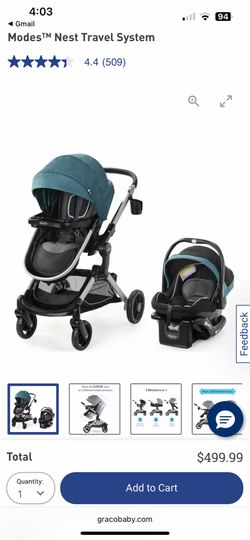 Baby stroller and car seat