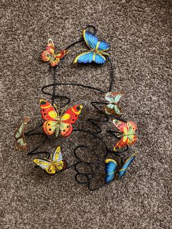Metal Butterfly Wall Art Decor