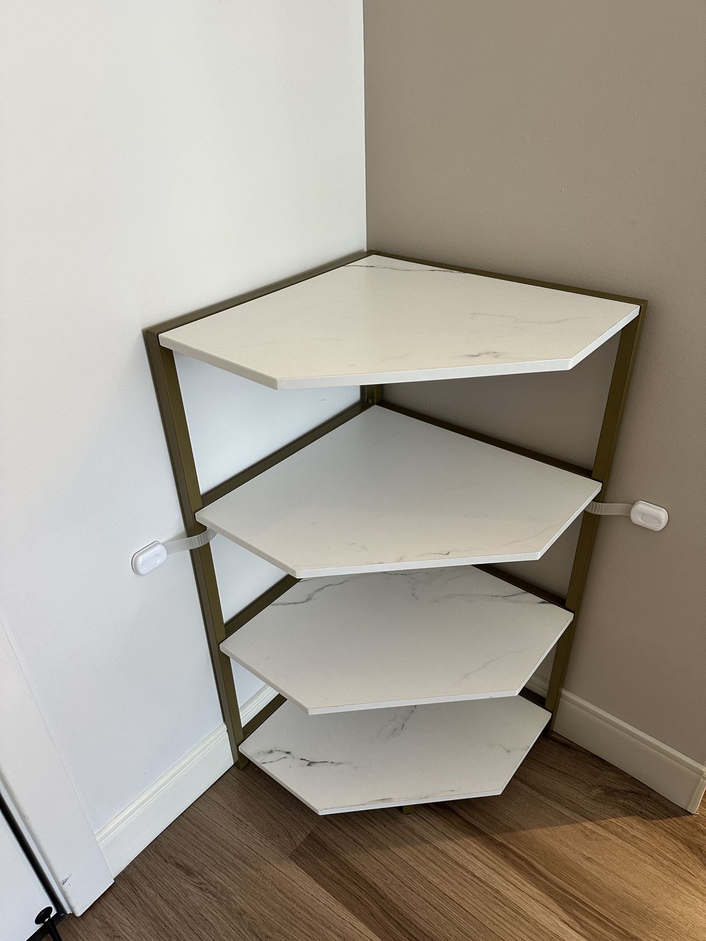 4 Tier End Table/Corner Shelf