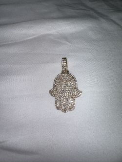 Diamond And Gold Pendant