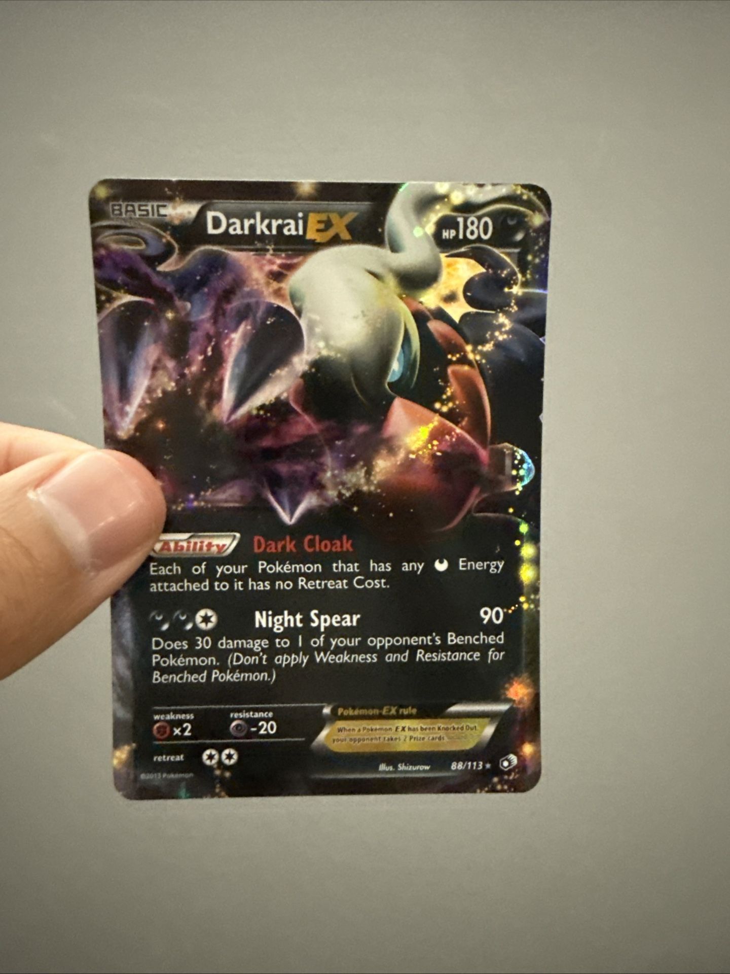 Pokemon (Darkai EX) Card