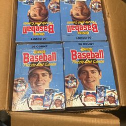 1988 Donruss Baseball Cards 20 Boxes Unopened
