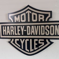 Harley Davidson sign