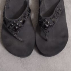 Black Women Sandals 