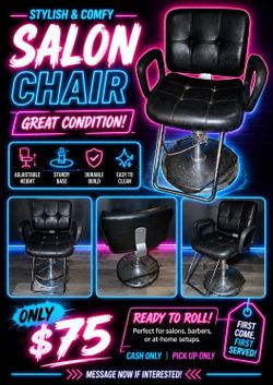 Salon / Barber Chair – $75 OBO