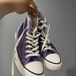 Purple Converse
