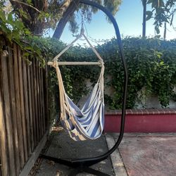 Hammock Stand With Swing Chair