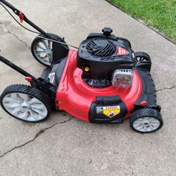 Troy Bilt TB100 140cc Lawn Mower Use