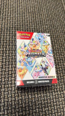Pokemon Prismatic Evolutions Booster Bundle Sealed
