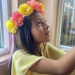 @ Beautiful Flowers Head Tiara @