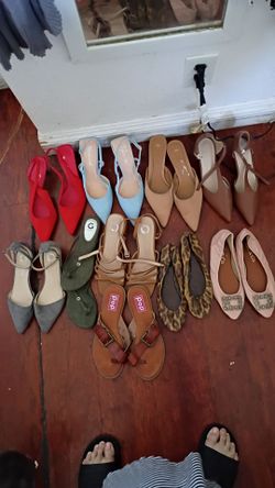Shoes and sandals $10 each sizes from 8-10..ask for sizes.