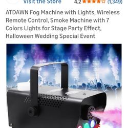 Fog Machine  W Juice 