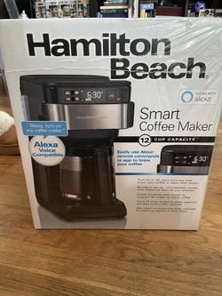 Hamilton Beach - 12 Cup Smart Coffee Maker 