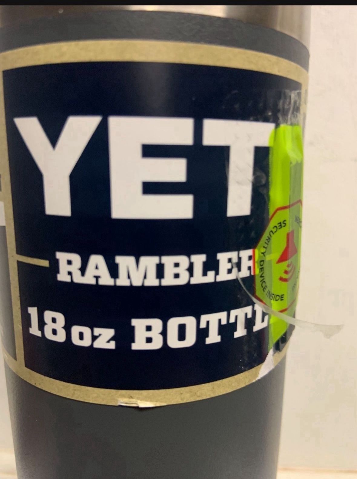 18oz Yeti Bottle