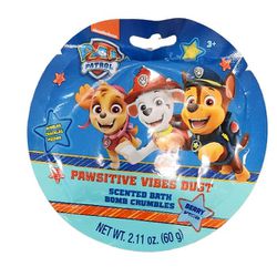 2022 Spin Master Paw Patrol Pawsitive Vibes Dust Scented Bath Bomb Crumbles