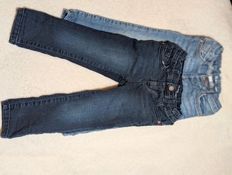 Kids Girls Denim Jeans Two Pack 3T