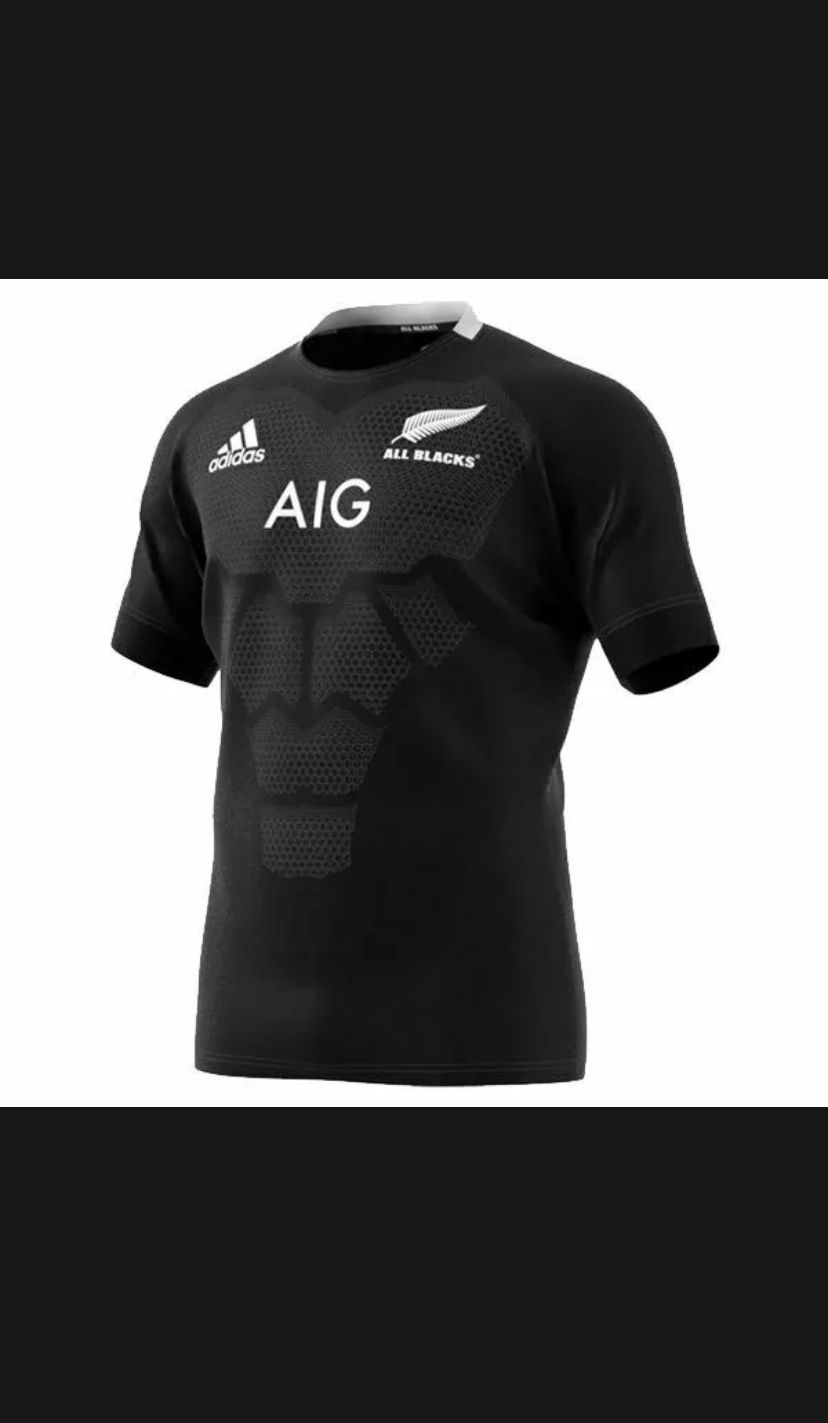 Adidas New Zealand All Blacks 2019 Rugby Jersey