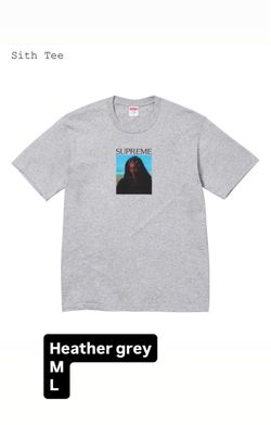 Supreme FW26’ week 1 Sith Tee Heather Grey sizes M & L