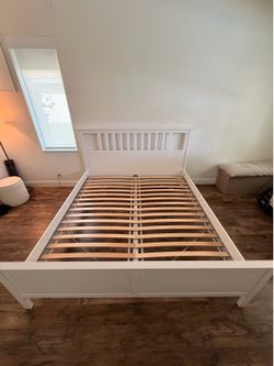 HEMNES bed frame KING size