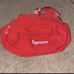 Red Supreme Fanny Pack 