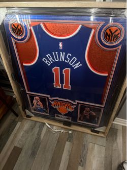 Jalen Brunson autographed jersey